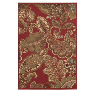 Needham Machine Woven Paisley Area Rug