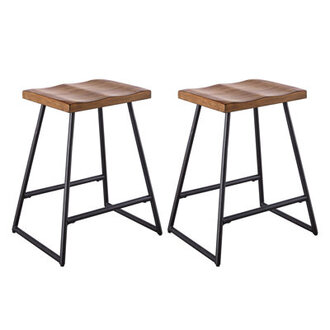 Emilsy Counter Stool with Metal Frame