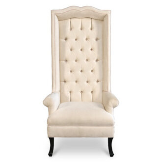 Sweetheart Velvet Wingback Chair