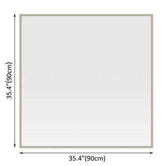 Munmro Metal Wall Mirror