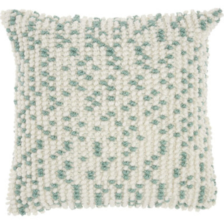 Walburn Embroidered Indoor/Outdoor Reversible Throw Pillow