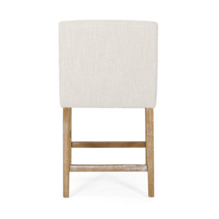 Alighiero Solid Wood Stool