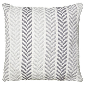 Hand-Woven Chevron Cotton Throw Pillow