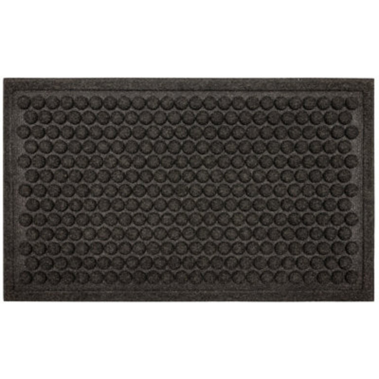 Colletti Personalizable Non-Slip Polka Dots Outdoor Doormat