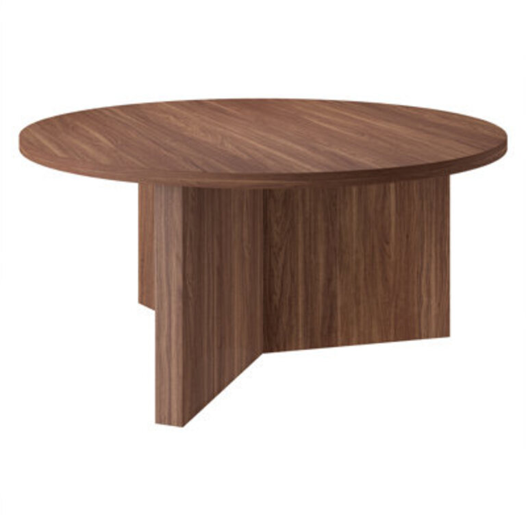 Round Coffee Table 32  36 Scandinavian X-Base Anders