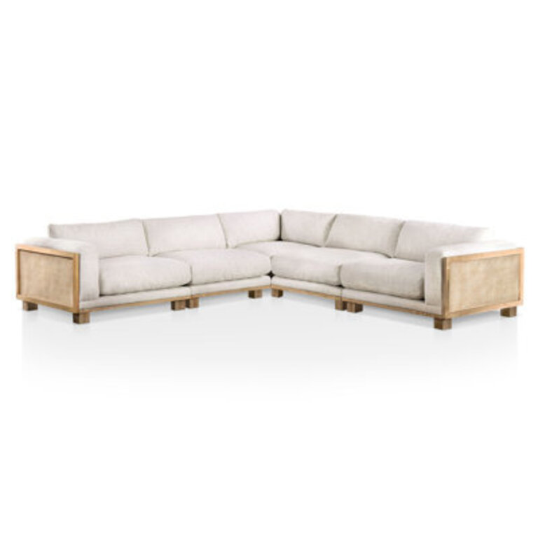 Windell Upholstered L-Shaped Sectional Symmetrical