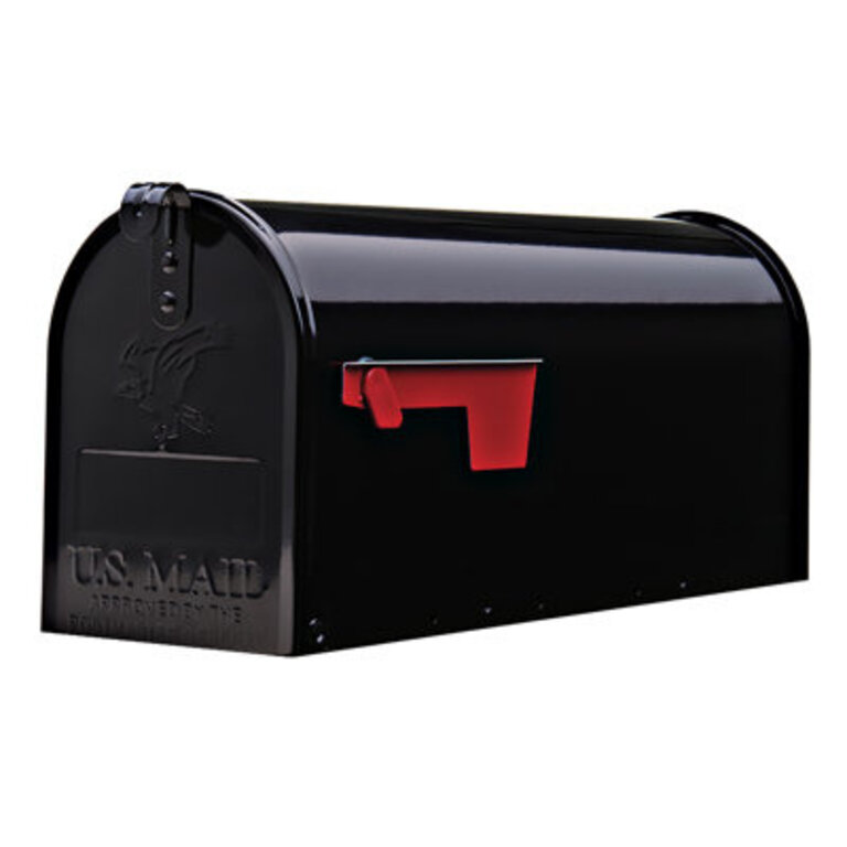 Elite Steel Post Mounted Mailbox