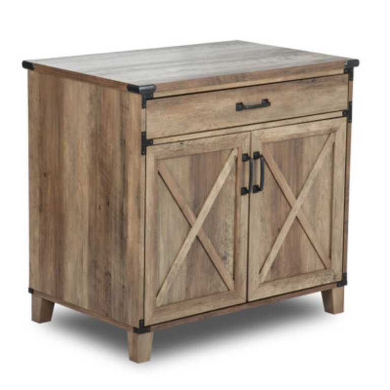 Nguyen 1 - Drawer Farmhouse Storage Cabinet