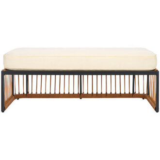 Aura Steel Outdoor Bench