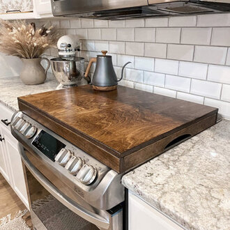 Wood Stove Cover Handmade Noodle Board