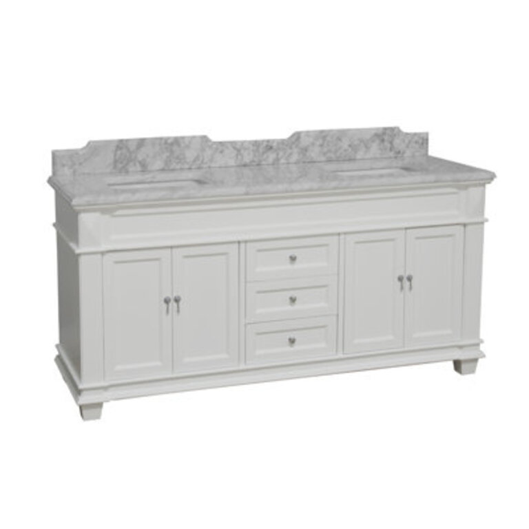 Ensa 72 Double Bathroom Vanity with Top