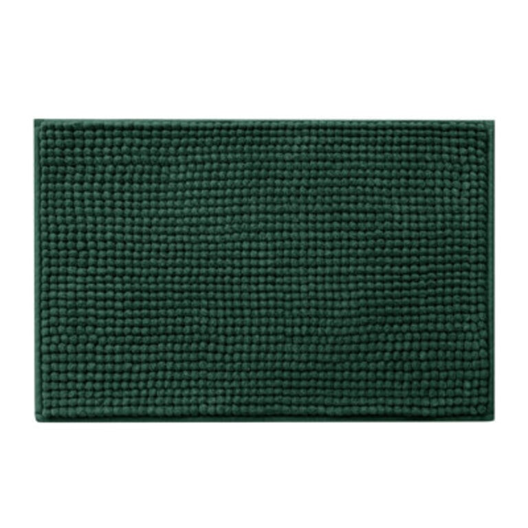 Azriah Luxury Chenille Super Soft Absorbent Polyester Rectangle Non-Slip Bath Rug