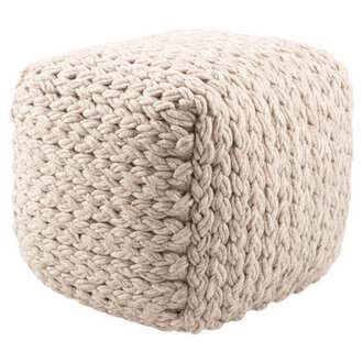 Aubree Upholstered Pouf