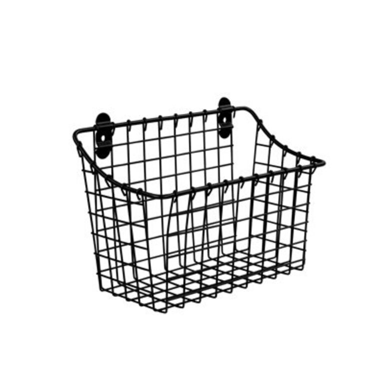 Albie Metal Wall Organizer with Wall Baskets