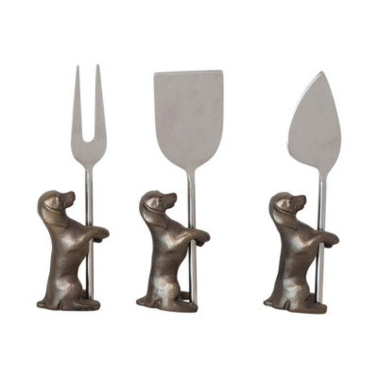 6 Piece Stainless Steel Cheese Serving Set