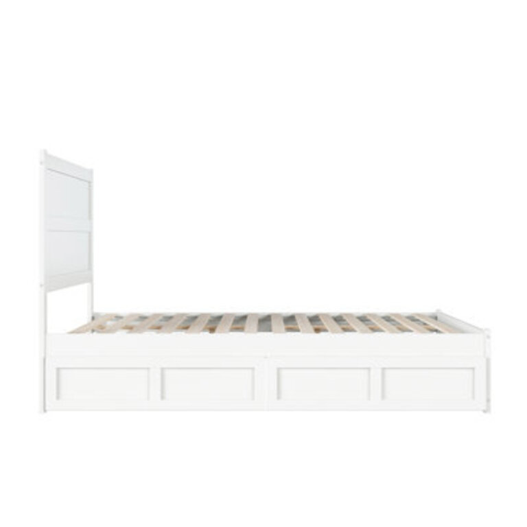 Ney Solid Wood Platform Storage Bed