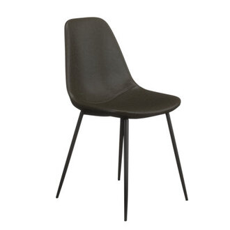 Set of 2 Kody Vegan Leather Side Chairs