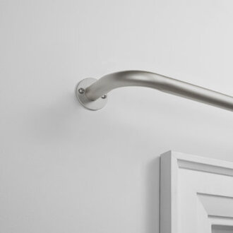 Jarrod Cast Iron Adjustable Single Curtain Rod