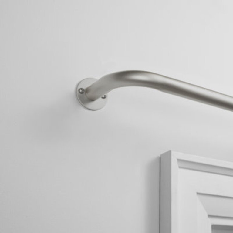 Jarrod Cast Iron Adjustable Single Curtain Rod