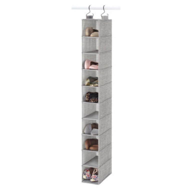 Aidan 10 Pair Hanging Shoe Organizer