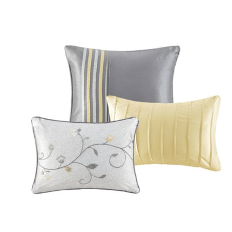 Serene Embroidered 7 Piece Comforter Set