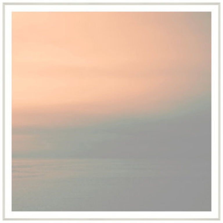 Ombre Landscape Framed Graphic Art Print