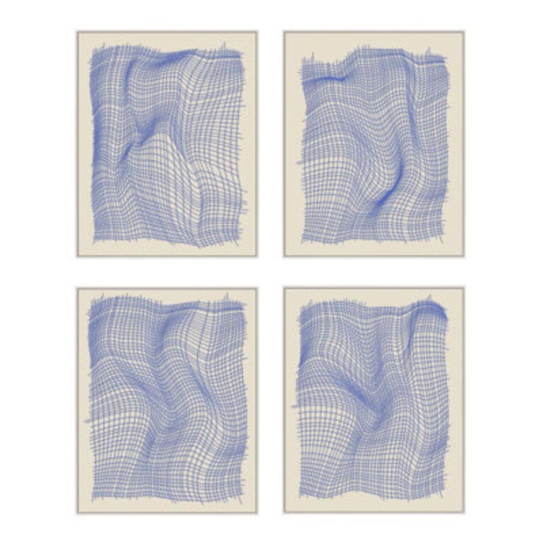 Netting  by Jacques Pilon 4 - Pieces