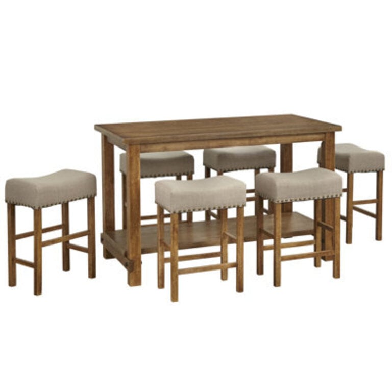 Hendina 6 - Person Four Leg Dining Set