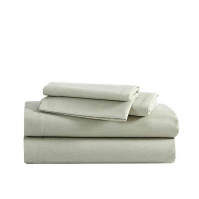 Eddie Bauer Solid Cotton Flannel Sheet Sets