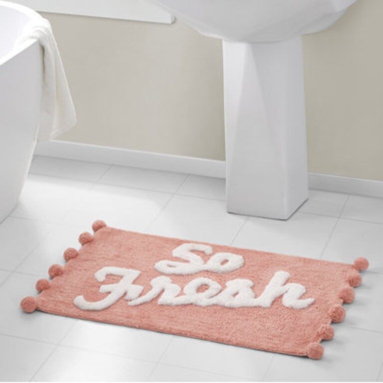 So Fresh Pom Pom Bath Runner