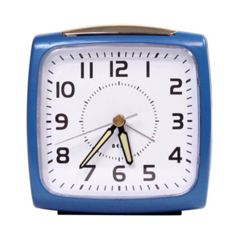 Quartz Movement  Crystal Tabletop Clock with Alarm