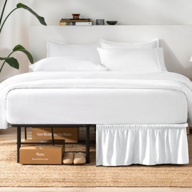 Ruffled Wrap Around Bed Skirt