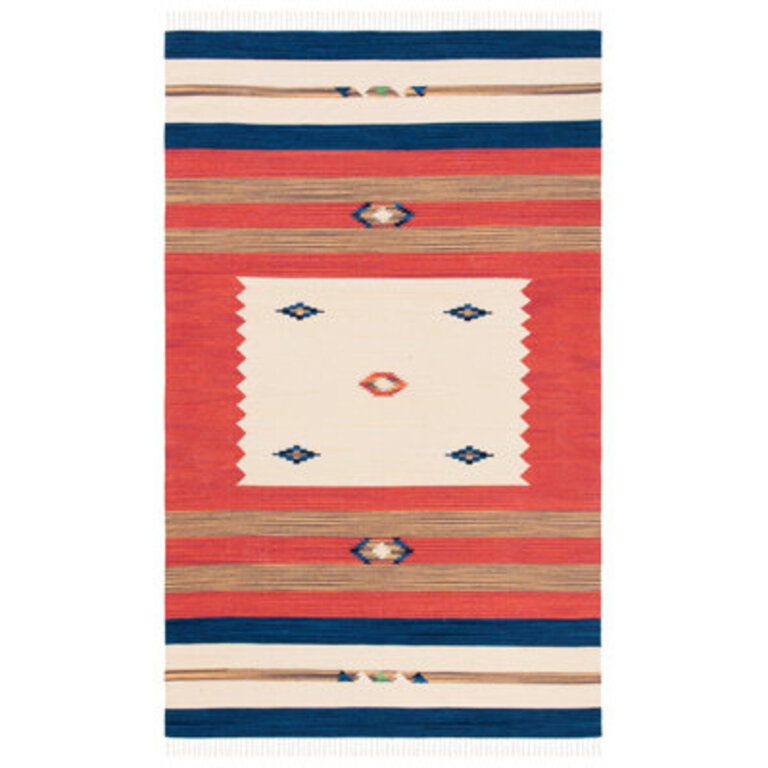 Barham Hand Woven Cotton Southwestern Rug