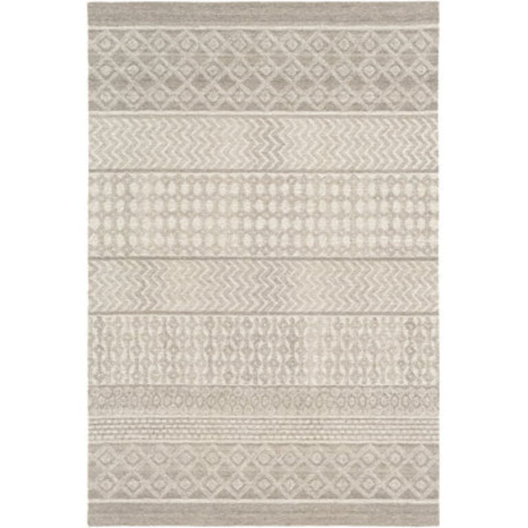 Abdera Hand Tufted Wool Geometric Indoor Rug