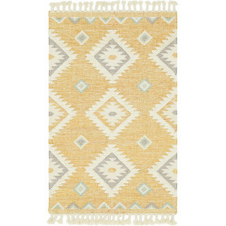 Shriver Performance Wool Geometric Indoor Rug