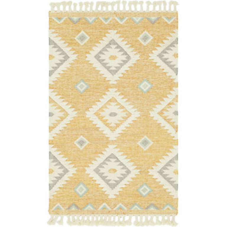 Shriver Performance Wool Geometric Indoor Rug