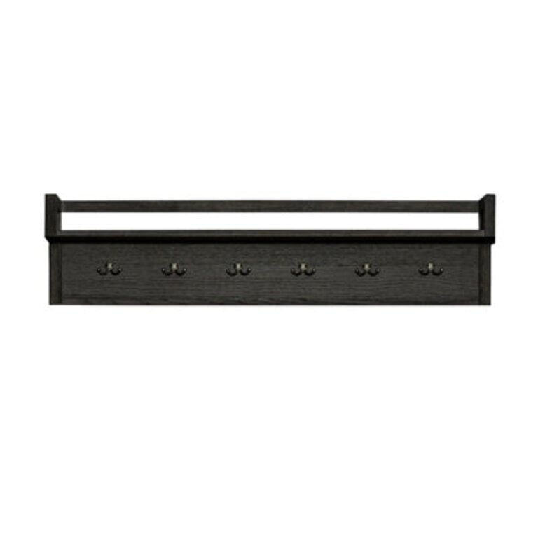 Odysseus 6 - Hook Wall Mounted Coat Rack