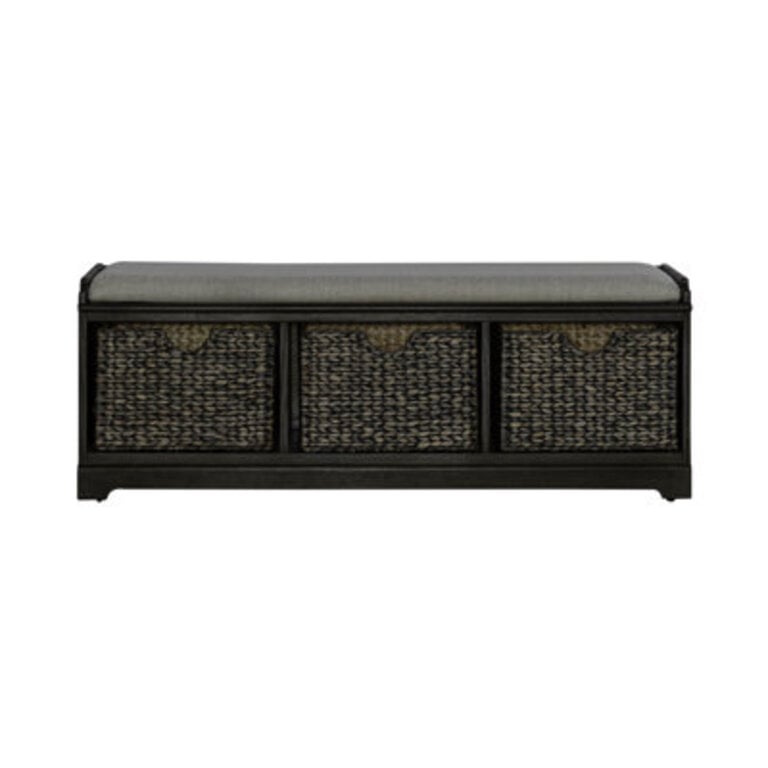 Odysseus Linen Upholstered Storage Bench