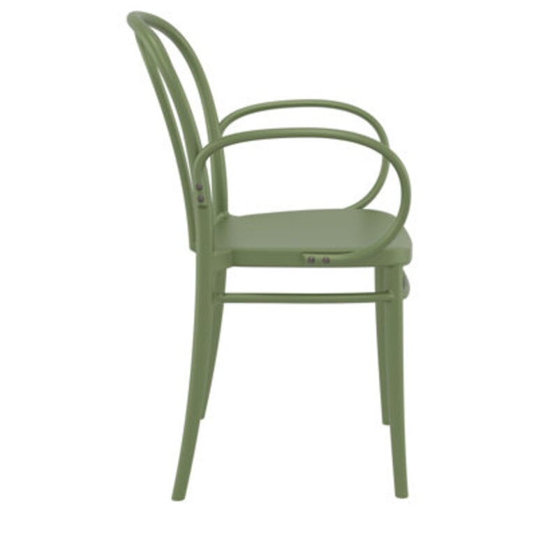 Farrah Stacking Patio Dining Armchair