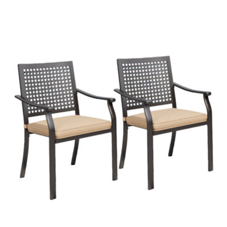 Argyri Stacking Patio Dining Chairs