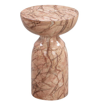 Macey Concrete Top End Table