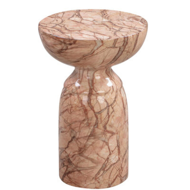 Macey Concrete Top End Table