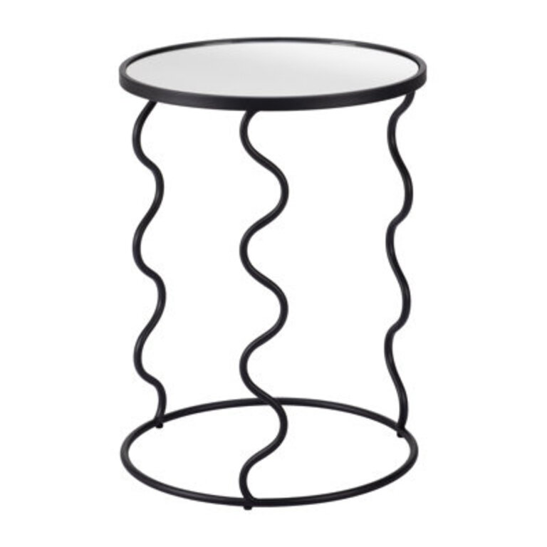 Glass Tray Top End Table