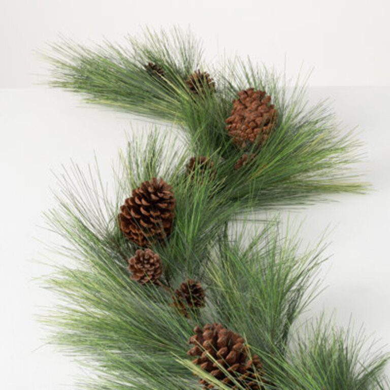 72 in Faux Pine Garland