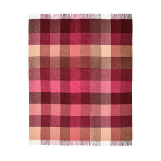 Shetland Wool ThrowBlankets Hand Woven Blanket
