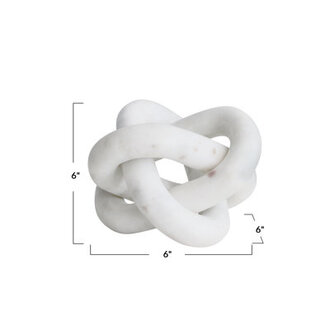Gwennie Decorative Interlocking Marble Chain with 3 Links