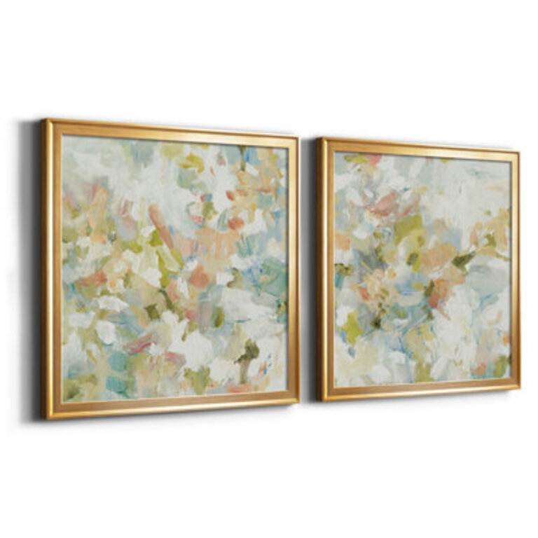 Floral Blush  2 - Pieces Painting Print