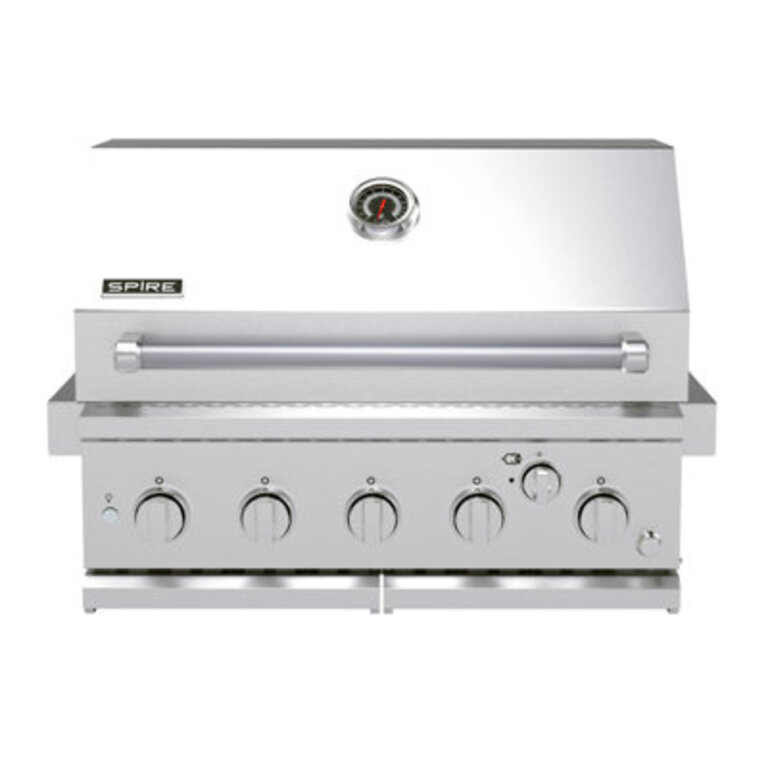 Spire 5-Burner Built-in Grill Head with Rear Burner
