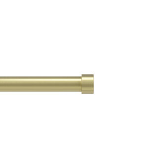 Cappa 1 Adjustable Single Curtain Rod Set Windows Drapery Rod