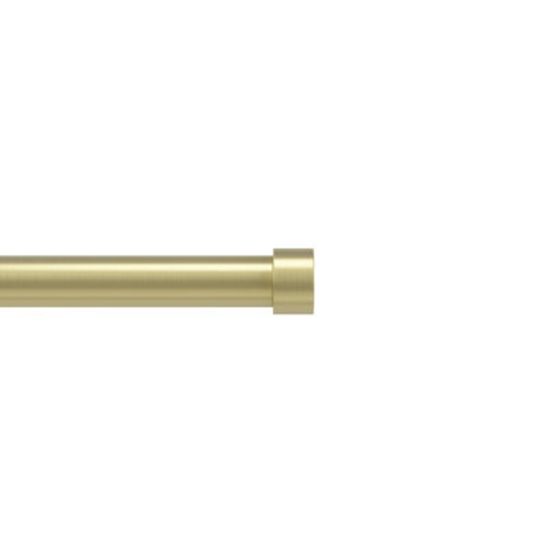 Cappa 1 Adjustable Single Curtain Rod Set Windows Drapery Rod